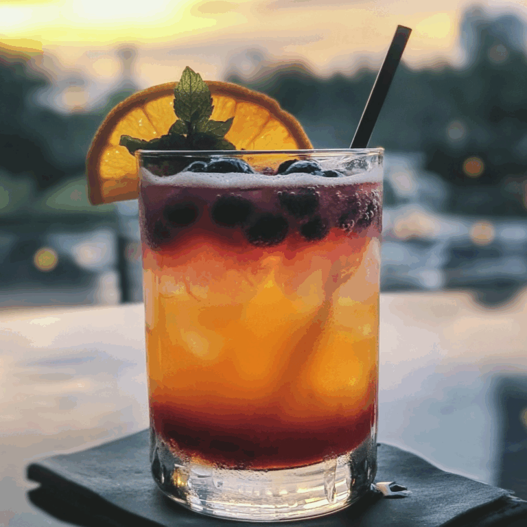 Smoke on the Water Cocktail: A Sophisticated Sip