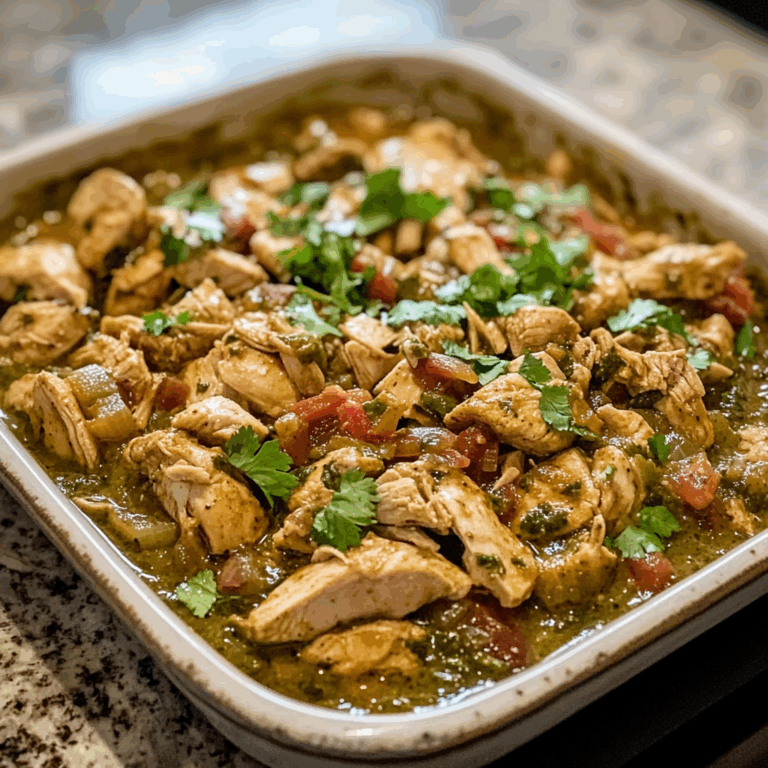 Smoked Chicken Chile Verde: A Flavor-Packed Twist on a Mexican Classic