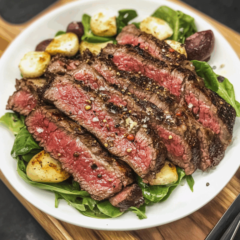 Steak Salad Recipe: Hearty, Flavorful, and Satisfying