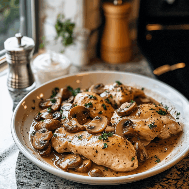 Chicken Marsala with Mushrooms: A Classic Comfort Dish
