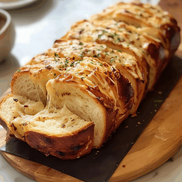 Irresistible Pull Apart Garlic Bread