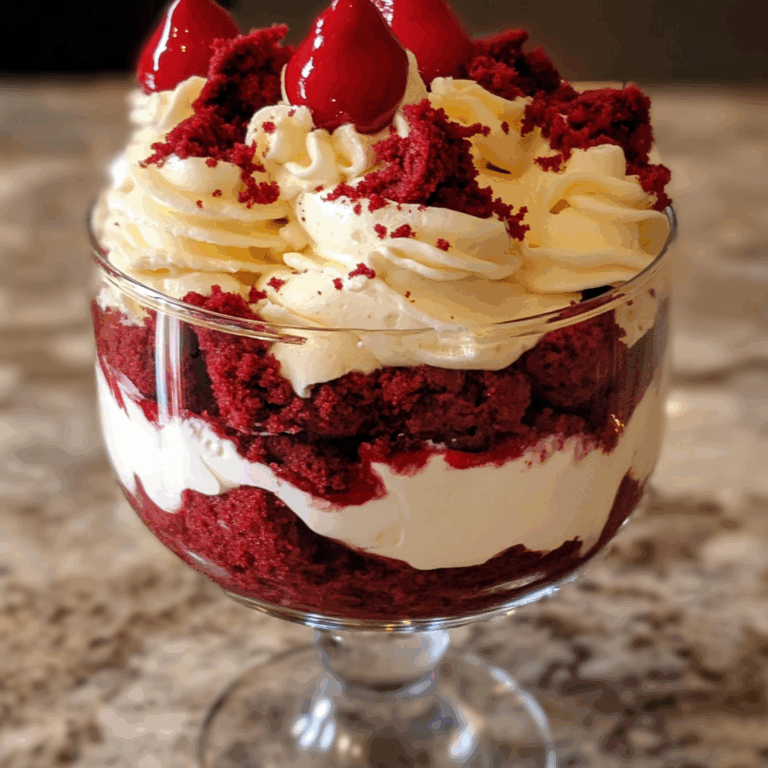 Red Velvet Cheesecake Trifle: A Decadent Dessert Delight